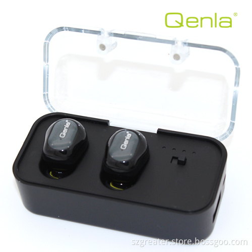 Wholesale tws bluetooth headset v4.1 true wireless stereo earphone, mini stereo bluetooth earbuds tws with charging case